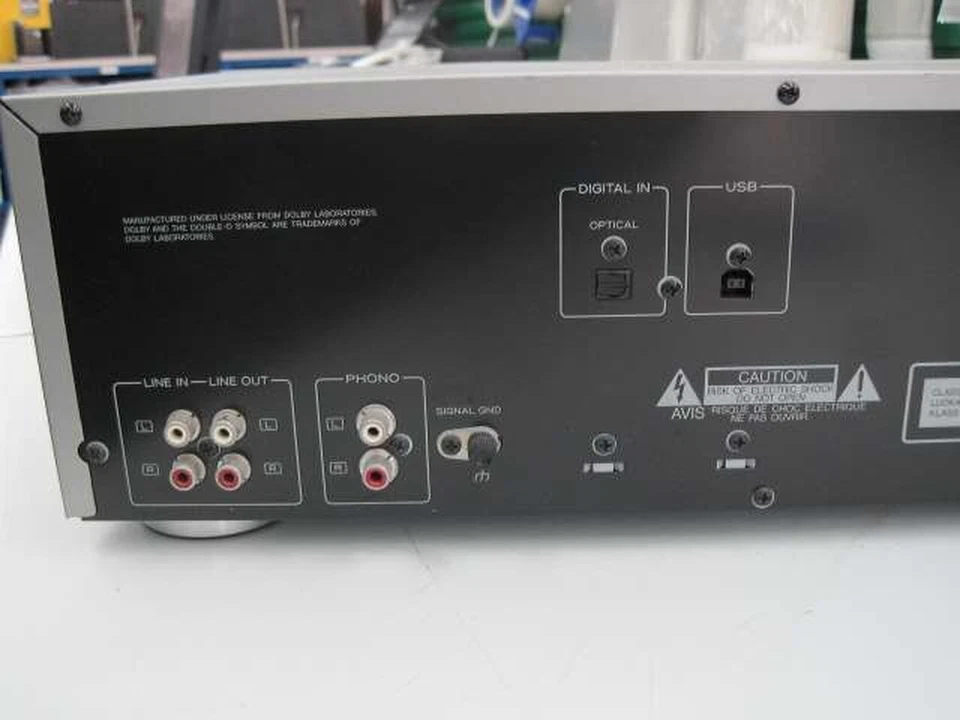 TEAC AD-RW900 CD Recorder Reverse Cassette Deck Silver W/ Remote Used JP - Image 4 of 4