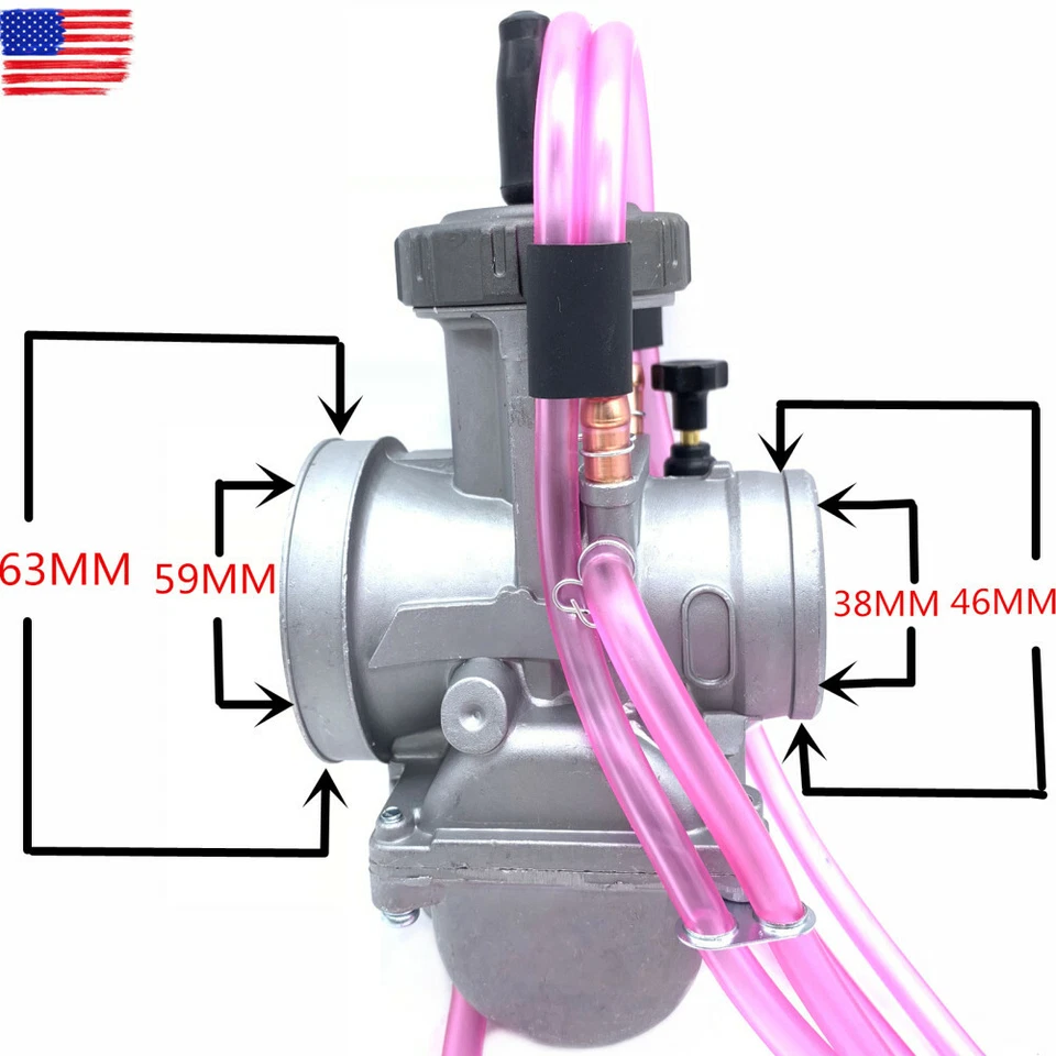 New Carburetor Carb for Yamaha YZ250 1978-2002 YZ465 1980-1981 - Image 3 of 4