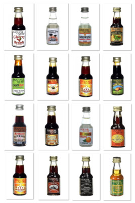 LIQUOR QUIK ESSENCE CHOOSE FROM 16  FLAVORINGS FOR NEUTRAL ALCOHOL WHISKEY PGA