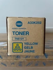 Konica Minolta TN512Y (A33K252) Laser Toner Cartridge - Yellow