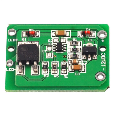 12V 3A Capacitive Touch Switch Sensor Module Push Button Jog Latch With Relay