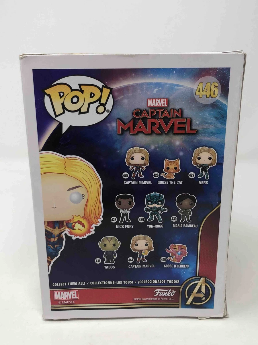 Captain marvel cheap flying funko