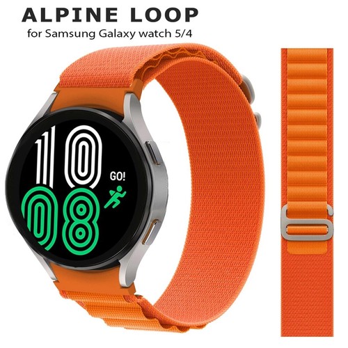 For Samsung Watch 5/4 44 40mm 5 Pro 45mm 4 Classic Nylon Alpine Loop Strap Band - Picture 2 of 20