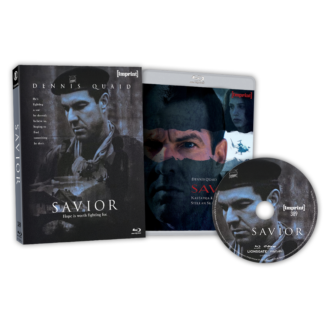 SAVIOR Blu-Ray Imprint Limited Edition W/Slipcover New & Sealed