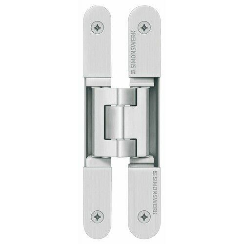 SOTECH 2 pièces charnière de portail réglable M16 x 185 mm avec pattes à souder, ferrure de portail, charnière de portail en acier galvanisé et noir