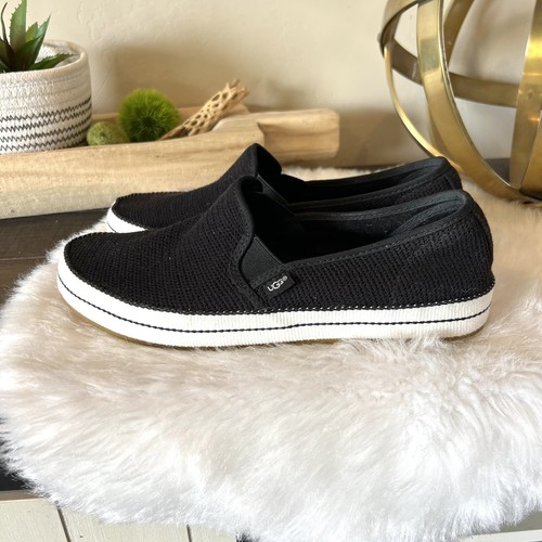 UGG Bren Slip-On Woven Fabric Flats 