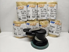 Dynabrade 56815 Air Random Orbital Sander,0.28HP, 5 In pad , 3/16 Orb. Tool Only