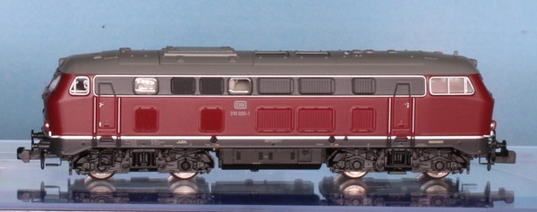 Piko 40528, - Spur N -, Diesellok Db 216 033-1, 4-Achsig, Altrot, Epoche 4-image