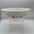 Vintage Pyrex Friendship Red Birds 443 Mixing Bowl Cinderella 2.5 QT Vtg READ