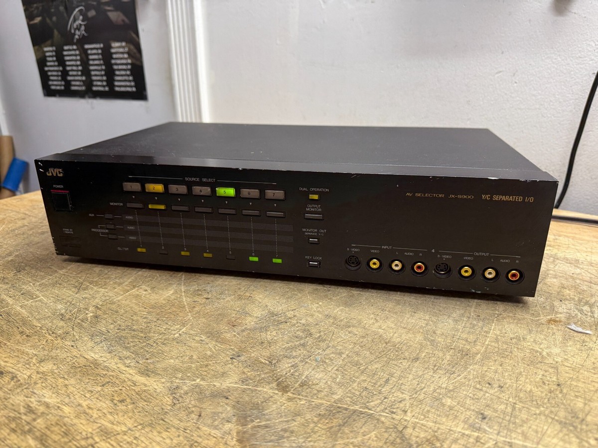 AVセレクター　Victor JX-S900 AVセレクター Victor JX-S900 JVC Model JX-S900 AV Selector Switch