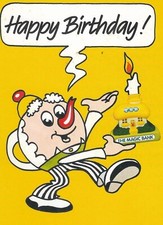TSB the magic bank CHILDRENS SAVINGS ACCOUNT BIRTHDAY CARD c1980s TRUSTEES