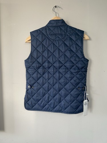 Southern Proper Navy Blue Quilted Button Down Vest Youth Boys Medium Brand New - Picture 3 of 6