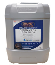 EXOL SYNTHETIC 5W30 LOW SAPS ENGINE OIL DEXOS 2 C3, APPROVED BY GM & MERCEDES