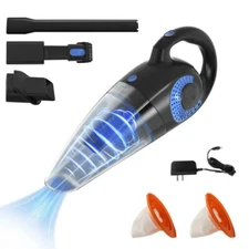 MOOSOO Cordless Handheld Lightweight Rechargeable Wet Dry Hand Vacuum
