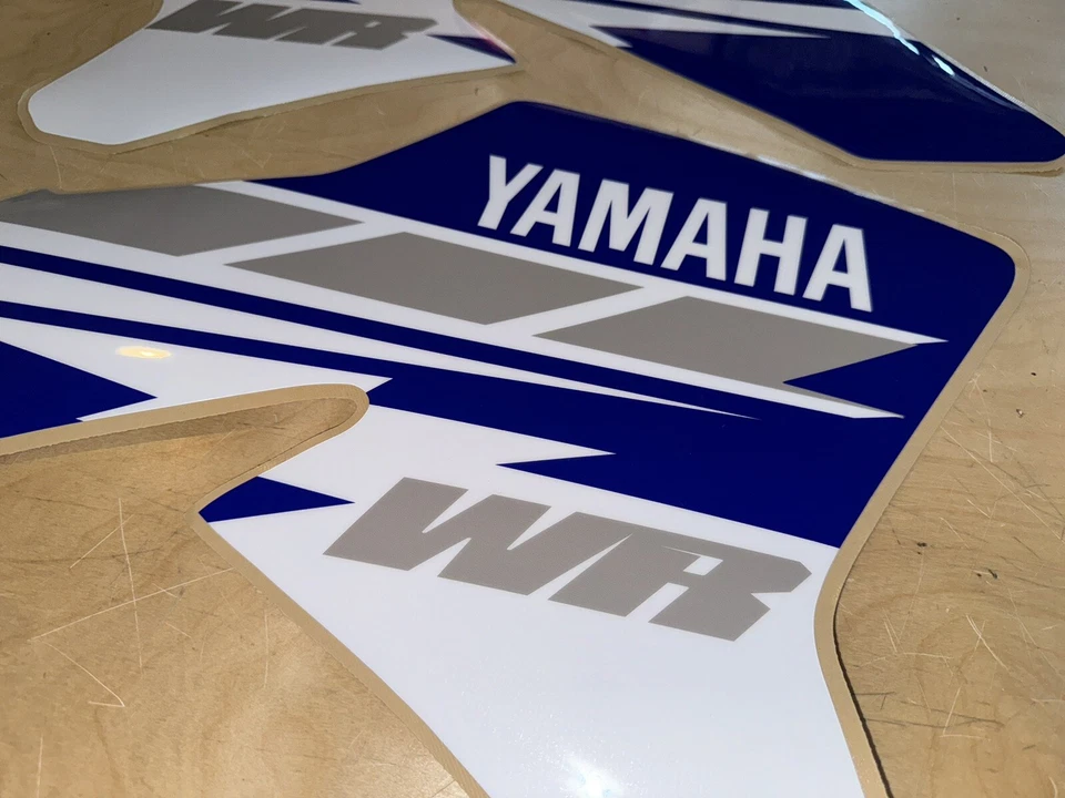 YAMAHA WR 250R WR250X Shroud Graphics Decals Stickers Fits 2008-2021 21mil - Image 2 of 4