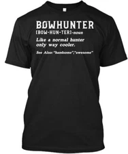 Hunting Bowhunter M 0031 Tee T-Shirt Made in the USA Size S to 5XL