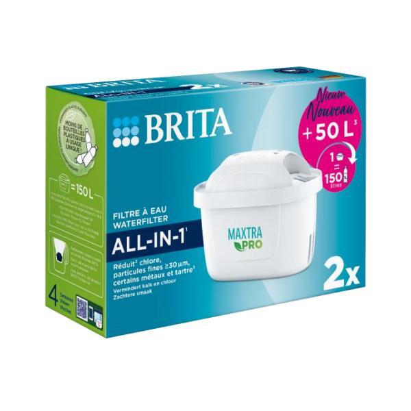 Pacchetto Brita Di 2 Cartucce AlL-1 Maxtra Pro