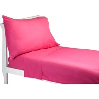 Crown Crafts Everything For Kids Toddler Sheet Set, Pink. Free Shipping Crown Crafts Everything For Kids Toddler Sheet Set, Pink. Free Shipping