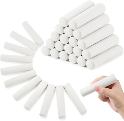 Fulmoon 40 Pcs Jumbo Sidewalk Chalk Large Chalk for Kids Outdoor Art Non Toxi...