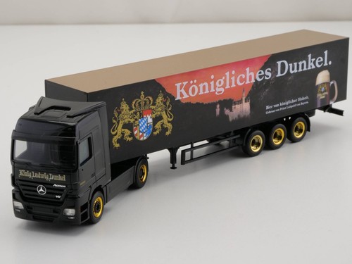 Herpa 261616 MB Actros LH Eurokoffer-SZ Kaltenberg 1:87 MINT! OVP 1703-18-60 - Picture 3 of 4