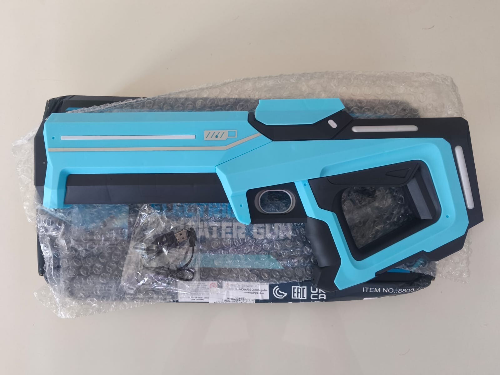 Pistola Agua Eléctrica AZUL