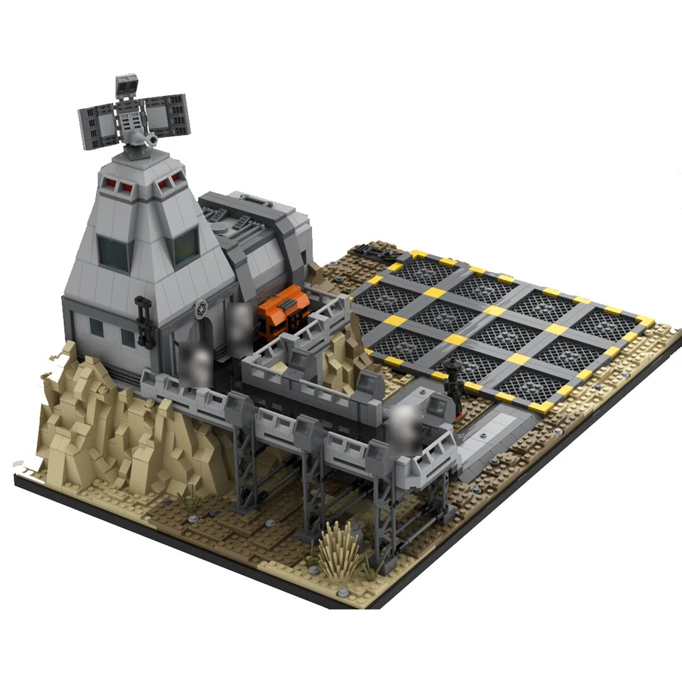 MOC-67054 Emipre Base on Tatooine Model Building Toys Set 1927 Parts Gift - Image 3 of 3