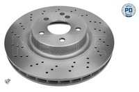 2X Bremsscheibe MEYLE-PD: Advanced Performance And Design. Meyle 083 521 0040/PD