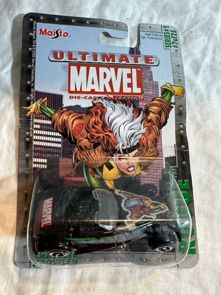 Ultimate Marvel Diecast Collection Series One Rogue, Ghost Rider, Elektra Foto 4 de 4