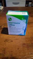 50ct OneTouch Ultra Test Strips – New Sealed – Exp 12/31/2026 - free shipping