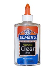 Elmer's Washable Clear Glue 2 Pack 5 Oz School Adhesive Bottles