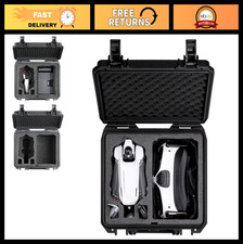 Waterproof Hard Case for Drones - IP67 Shockproof, Pressure Valve, Foam Insert