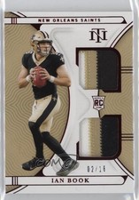 2021 Panini National Treasures Jersey Number Red 2/16 Ian Book #RDM-27 0us8
