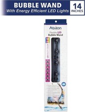 Aqueon Flexible LED Bubble Wand 14 Inch Multi-Color Aquarium Fish Tank Light