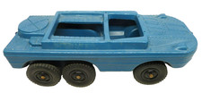 VINTAGE ACTION MAN DUKW DUCK PALITOY AMPHIBIOUS VEHICLE BLUE 1970s TOY