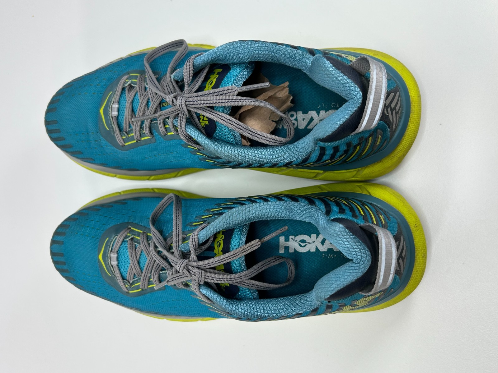 Hoka One One Clifton 5 Caribbean Sea Running Shoes 1093755 CSSB Men’s Size 12.5 thumbnail 4
