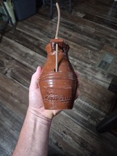Bird Bottle Redware Handmade USA Monticello T...