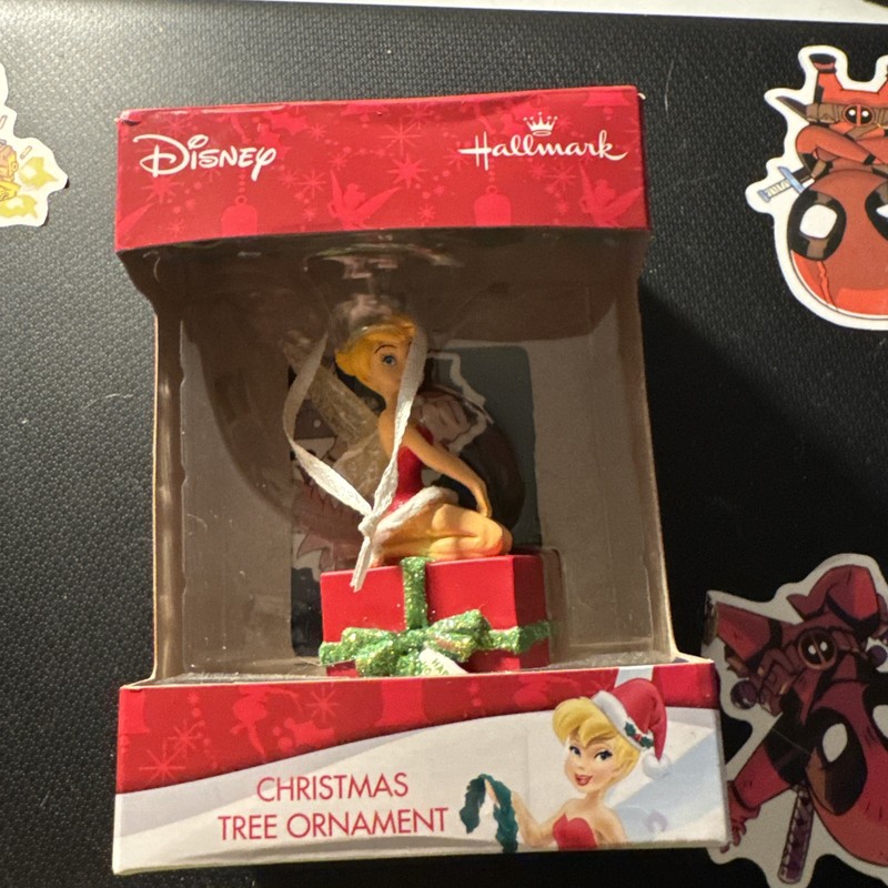 Disney Tinkerbell Hallmark Christmas Tree Ornament (2017?) Fairy/Magic/Peterpan