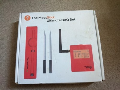 The MeatStick Ultimate BBQ Set kabelloses intelligentes Fleischthermometer NEU 
