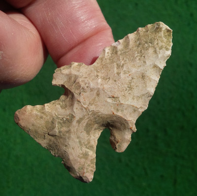 2-5/16'' THEBES - FUERTES SITE OHIO ARROWHEAD X DR. S COPLAND AUTHENTIC ARROWHEAD