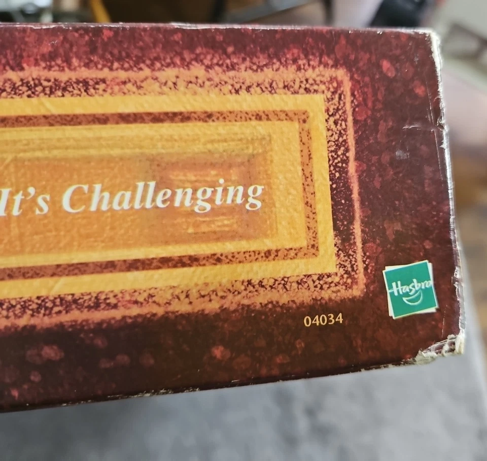 Scrabble Deluxe Crossword Game Rotating Board 04034 Wood Tiles 1999 Complete - Image 4 of 4