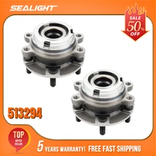 Set(2) Front Wheel Hub Bearing Assembly For 2007-2012 Nissan Altima 2.5L 513294