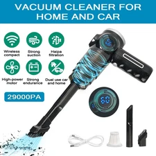 150W Wireless Car Vacuum Cleaner High Power Upgraded Strong Suction Dry&Wet