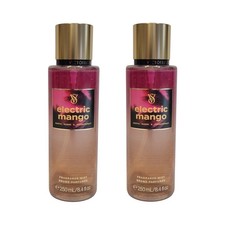 SET OF 2 NEW Victoria's Secret ELECTRIC MANGO Fragrance Body Mist 8.4 Oz
