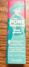 Benefit the POREfessional Pore Primer Mini Smoothing Pore Minimizing 0.1oz