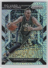 2016-17 Panini Prizm Go Hard or Go Home Mojo Prizm /25 Gordon Hayward #14