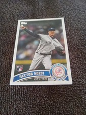 2011 Topps Hector Noesi New York Yankees Rookie Baseball Card US164