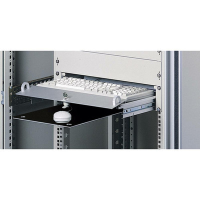Rittal 7281.035 19 Zoll Netzwerkschrank Schublade Tastaturschublade Lichtgrau 