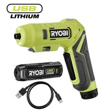 Ryobi USB Lithium Pivoting Screwdriver Kit (1 x 2.0Ah) 4V RSDP4-120G