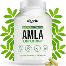 Alevia Amla Superfruit Extract 1000mg   Supports Weight Management