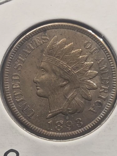 1893-P Indian Head Cent — photo from the most recent tracked eBay sale